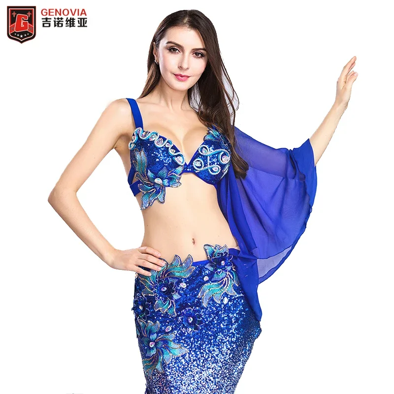 Women Belly Dance Costume Dancewear Belly Dancing Clothes Oriental Dance Outfits Bra+Long Skirt for Women 2 Pieces Set for Women
Women Belly Dance Costume Dancewear Belly Dancing Clothes Oriental Dance Outfits Bra+Long Skirt for Women 2 Pieces Set for Women