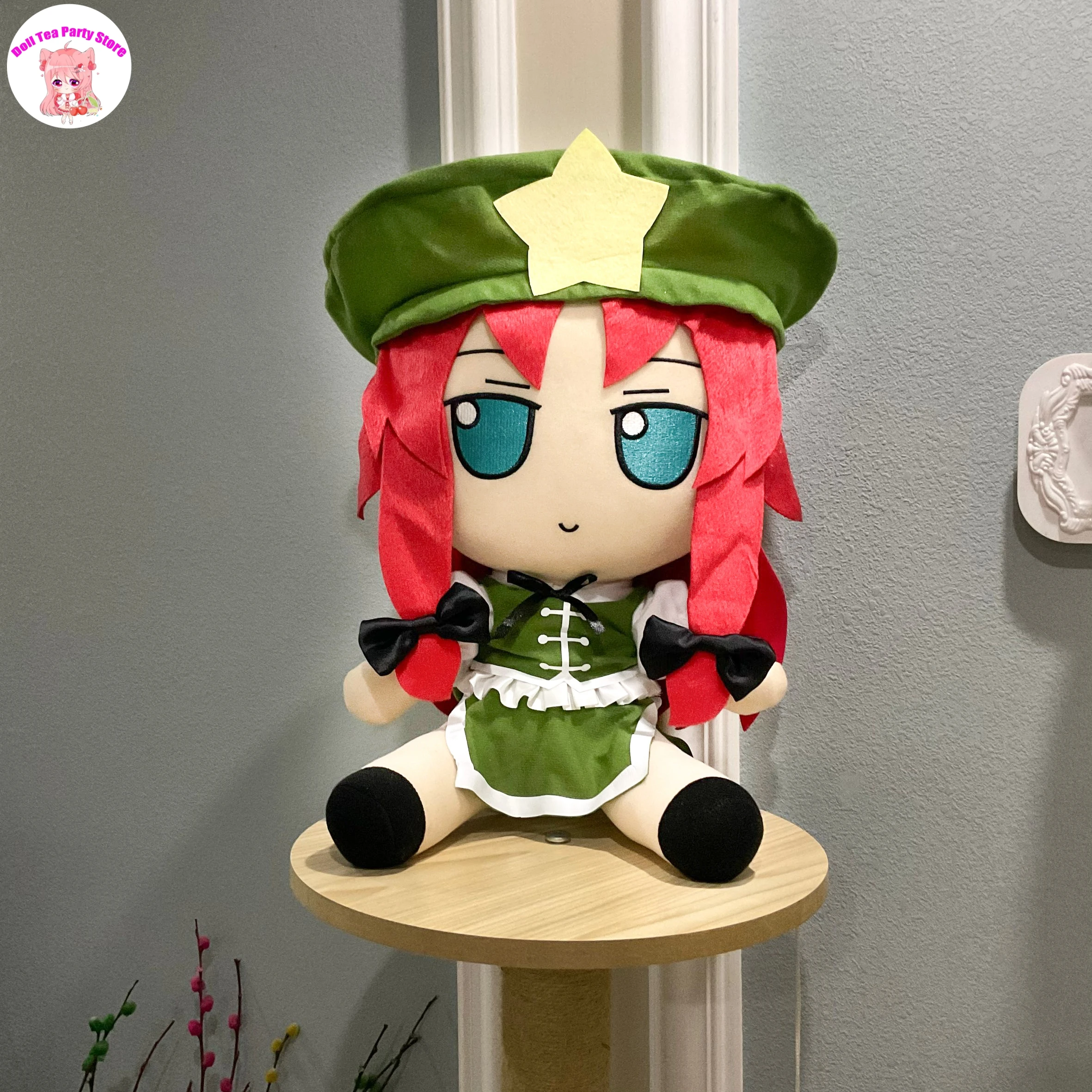 Hoan Meirin Touhou Project Hong Meirin Fumo 40cm Anime Sitting Posture Cotton Doll Toys Cute Douji Plush Stuffed Pillow Gift
Hoan Meirin Touhou Project Hong Meirin Fumo 40cm Anime Sitting Posture Cotton Doll Toys Cute Douji Plush Stuffed Pillow Gift