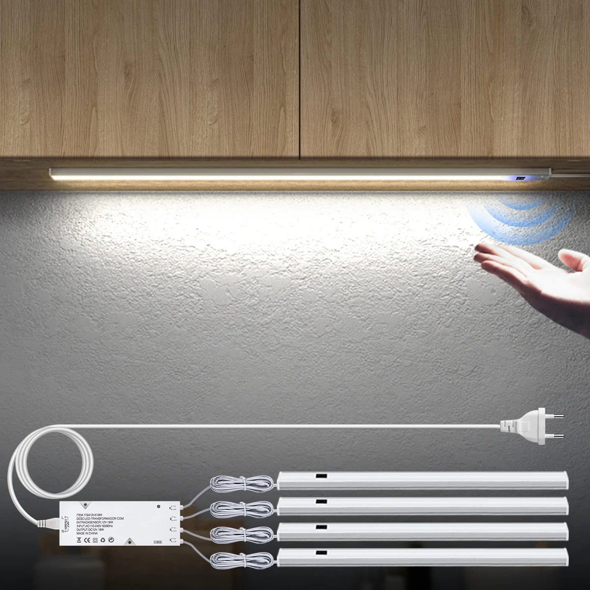 HOT 1-6PCS 30/40/50cm Tandem Connection LED Light Tube Bar Lamp Kit Hand Motion Sensor Switch For Closet Kitchen Cabinet Shelf
HOT 1-6PCS 30/40/50cm Tandem Connection LED Light Tube Bar Lamp Kit Hand Motion Sensor Switch For Closet Kitchen Cabinet Shelf