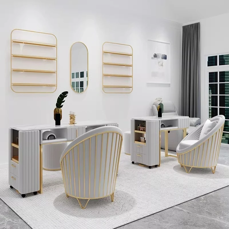 Набор стульев и стола для маникюра в скандинавском стиле, современный многофункциональный стол для маникюра, креативная мебель для салона красоты, стол для маникюра FYNT
Набор стульев и стола для маникюра в скандинавском стиле, современный многофункциональный стол для маникюра, креативная мебель для салона красоты, стол для маникюра FYNT