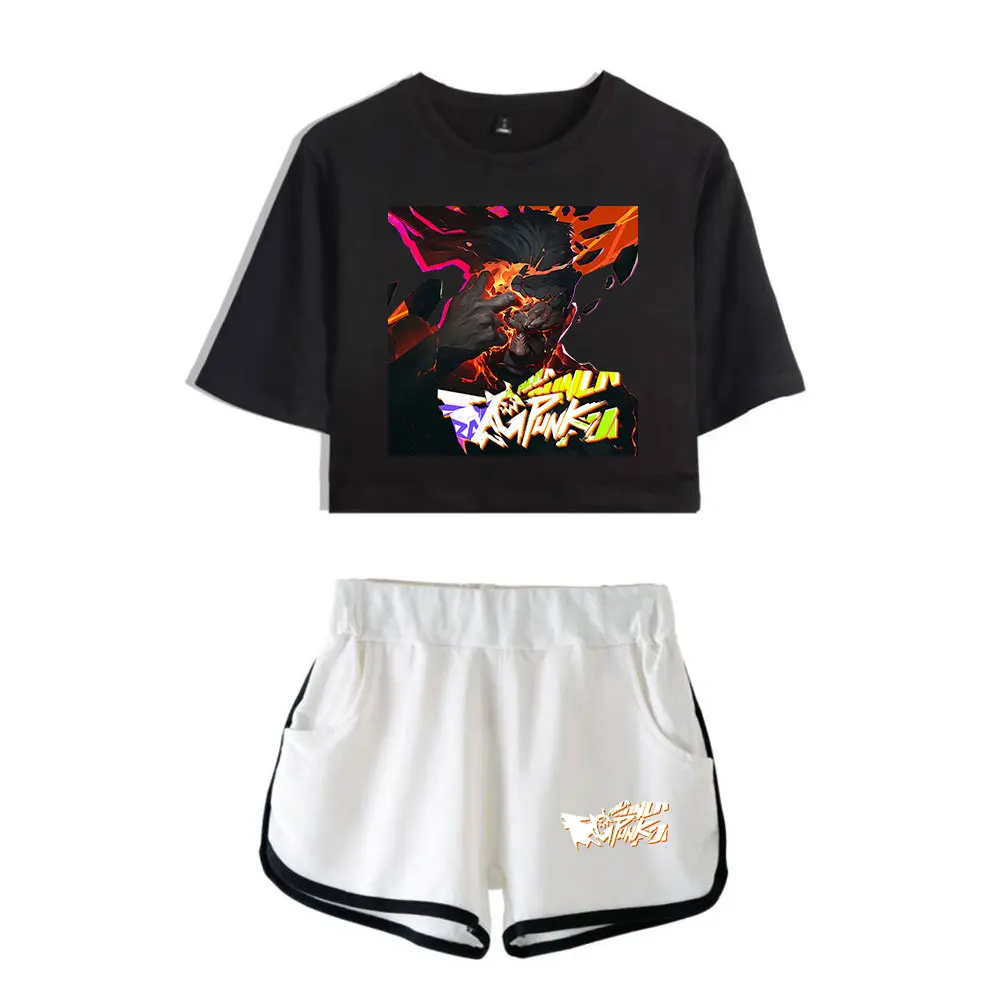 FragPunk Suit Vintage 90s logo Merch Tops Two Piece Set Shorts+Lovely TShirt Trendy Suit Harajuku
FragPunk Suit Vintage 90s logo Merch Tops Two Piece Set Shorts+Lovely TShirt Trendy Suit Harajuku