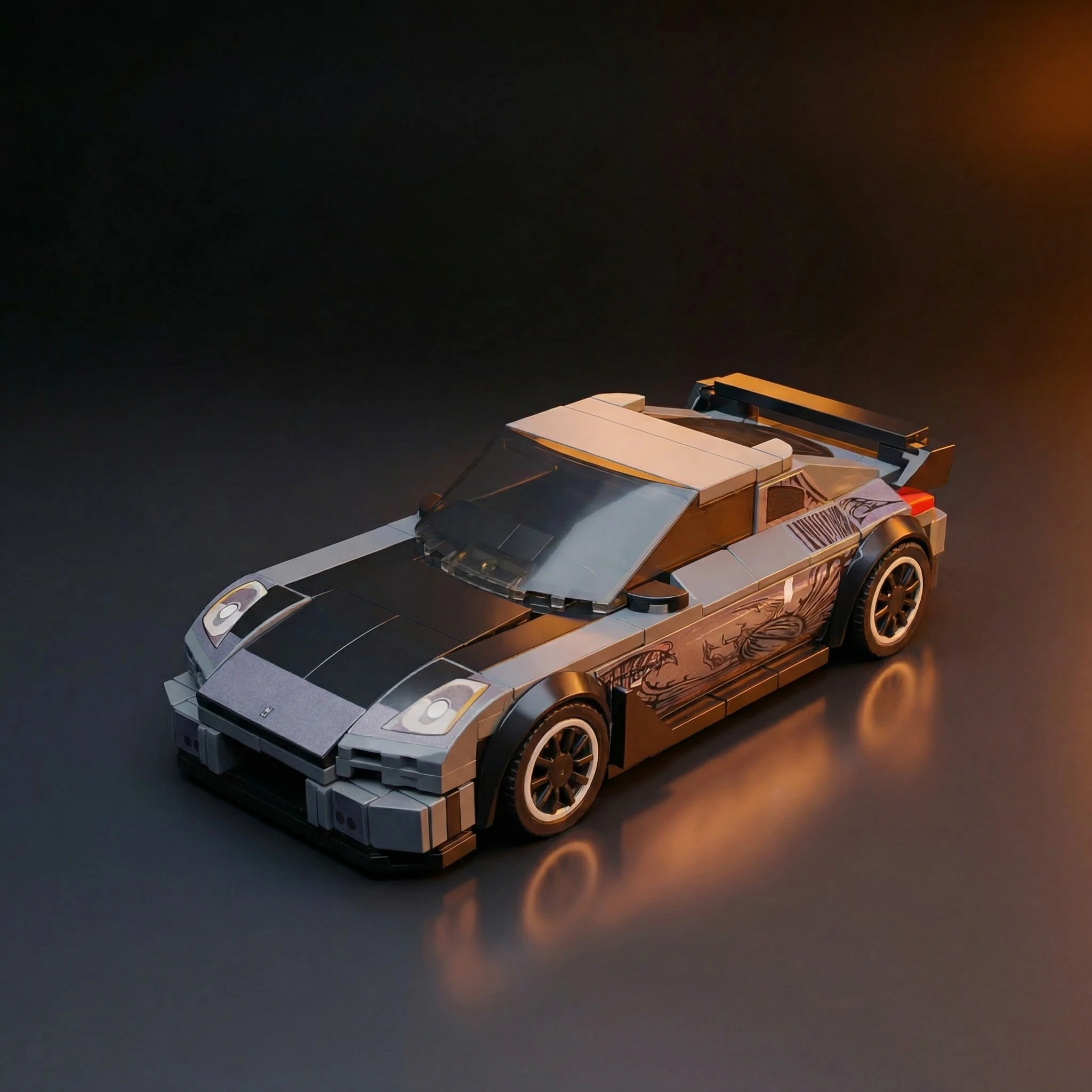 Конструктор MOC Furious Tokyo Drift: Техническая модель автомобиля Такаши 2002/03 Fairlady Z (Z33) 350Z Veilside для взрослых
Конструктор MOC Furious Tokyo Drift: Техническая модель автомобиля Такаши 2002/03 Fairlady Z (Z33) 350Z Veilside для взрослых