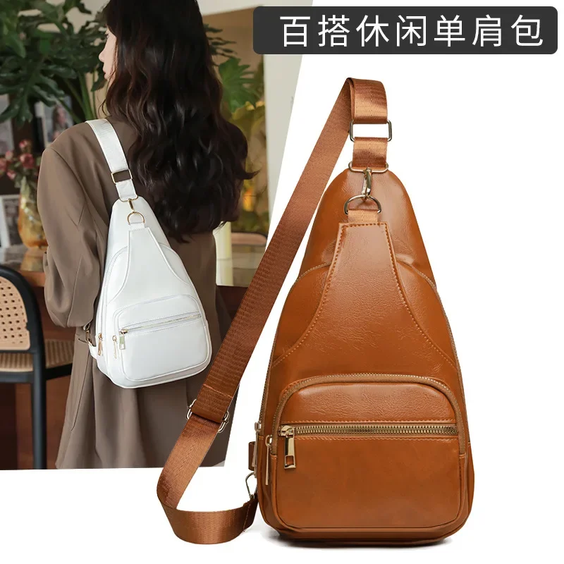 2025 PU Leather Crossbody Bag - Vintage Shoulder Purse, Unisex Chest Pack for Outdoor, Minimalist Sporty Design Daily Organizer
2025 PU Leather Crossbody Bag - Vintage Shoulder Purse, Unisex Chest Pack for Outdoor, Minimalist Sporty Design Daily Organizer