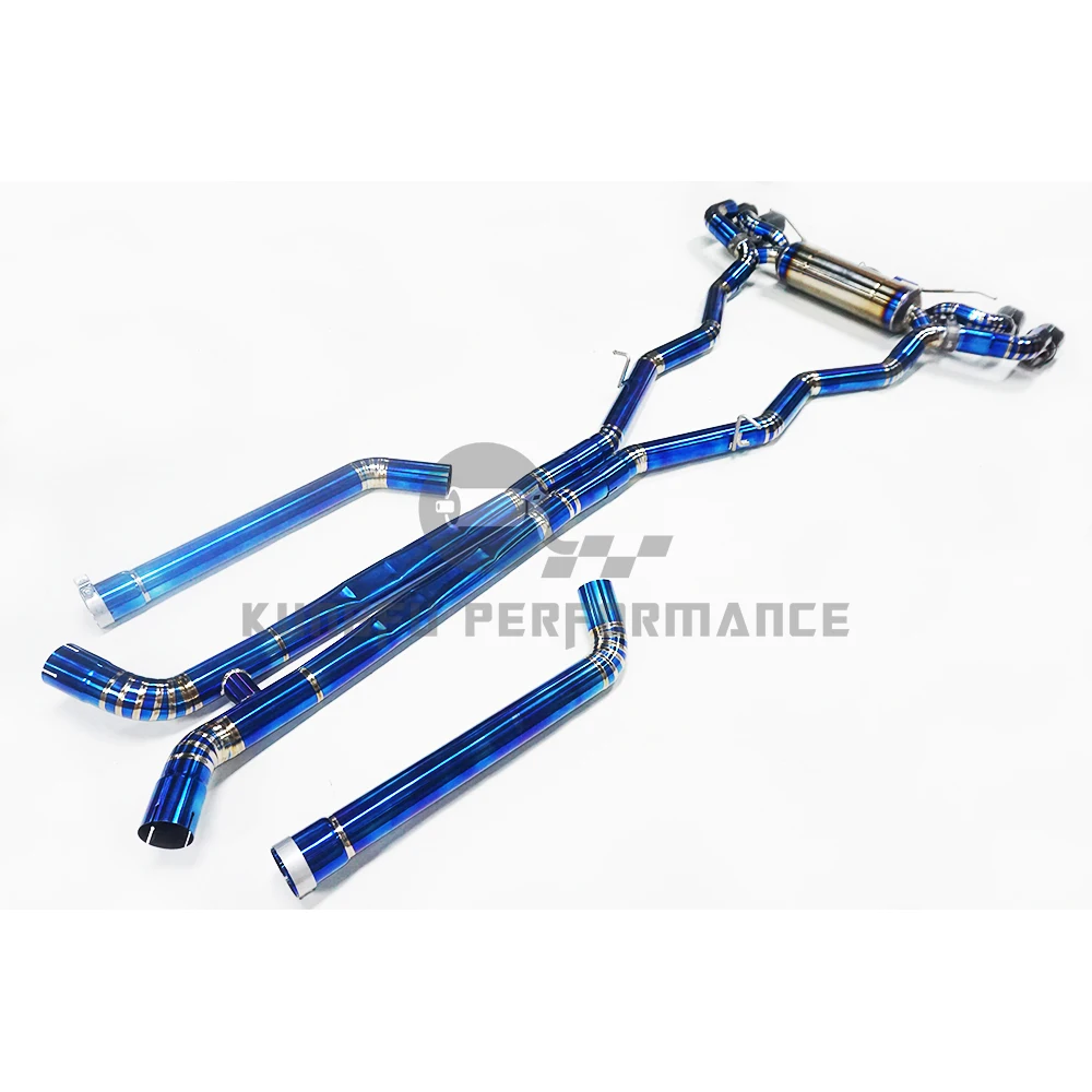 KUNGFU PERFORMANCE Titanium B MW F90 M5 Valved Exhaust System 2021-2023 Valvetronic Catback
KUNGFU PERFORMANCE Titanium B MW F90 M5 Valved Exhaust System 2021-2023 Valvetronic Catback
