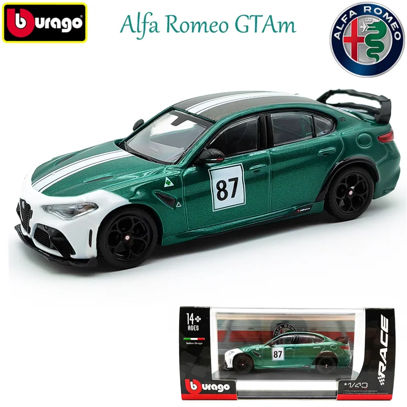 Bburago 1:43 Alfa Romeo GTAm Cars Model Alloy Luxury Vehicle Diecast Pull Back Cars Model Toy Collection Gift For Adults
Bburago 1:43 Alfa Romeo GTAm Cars Model Alloy Luxury Vehicle Diecast Pull Back Cars Model Toy Collection Gift For Adults