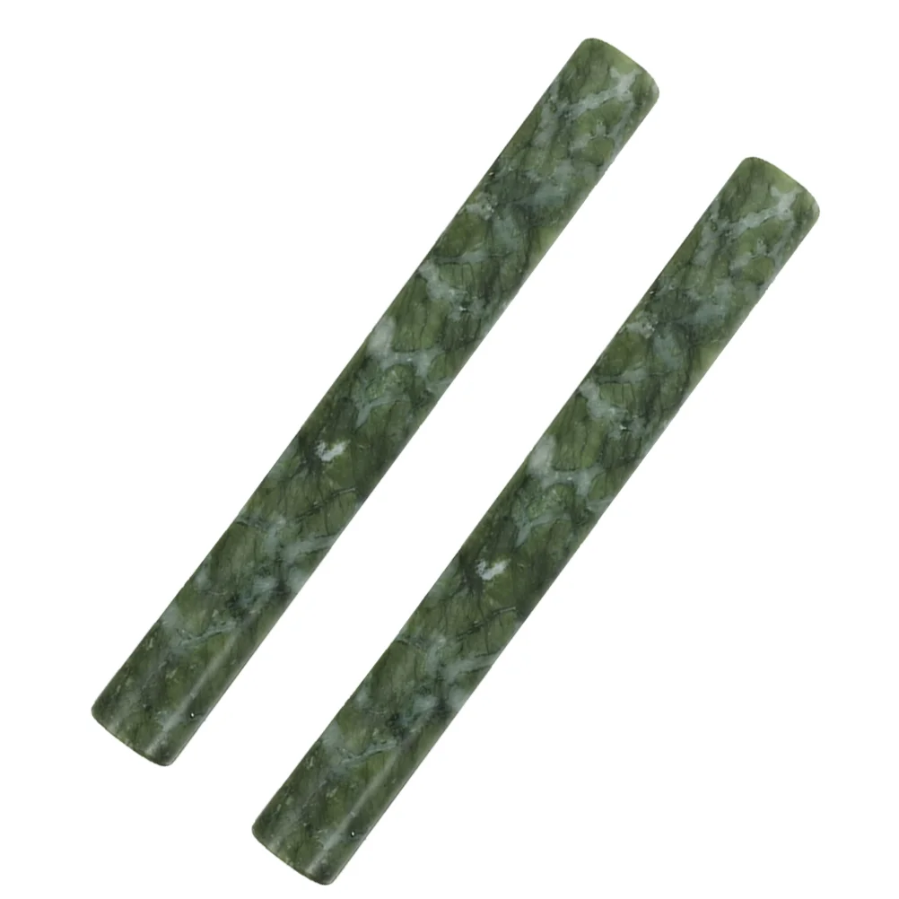 2Pcs Jade Nonstick Marble Fondant Pin Roller for Baking Roller Pizza Pastry Kitchen Tools Natural Stone
2Pcs Jade Nonstick Marble Fondant Pin Roller for Baking Roller Pizza Pastry Kitchen Tools Natural Stone