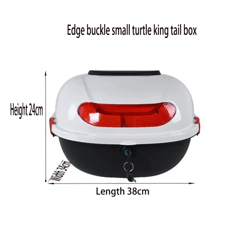 Motorcycle Tour Tail Box Enlarged Capacity Safety Scooter Trunk Luggage Top Lock Storage Carrier Case Trunk Tail Mount
Motorcycle Tour Tail Box Enlarged Capacity Safety Scooter Trunk Luggage Top Lock Storage Carrier Case Trunk Tail Mount