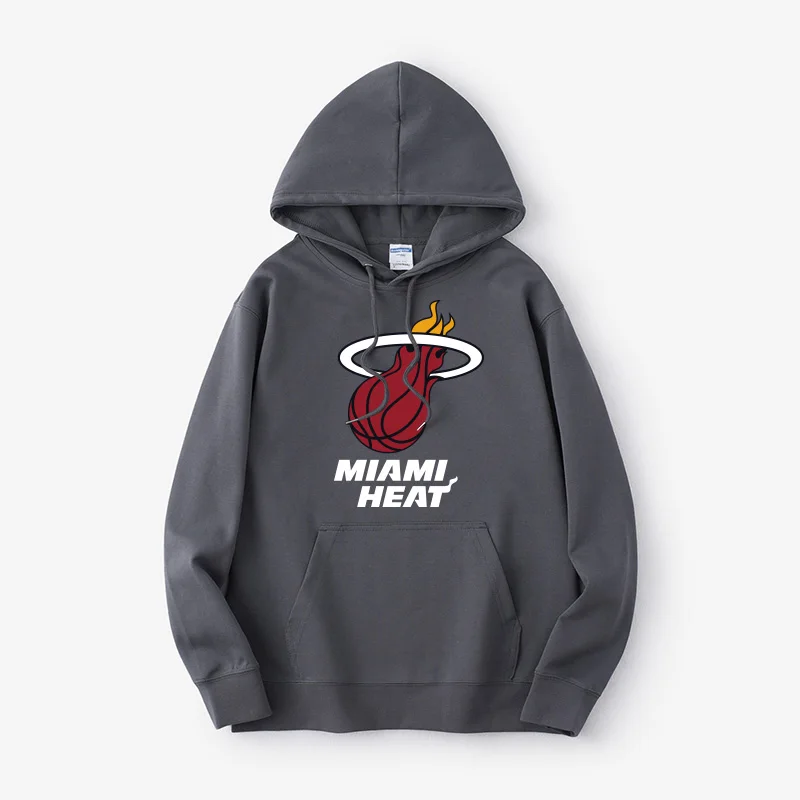 Miami Heat Basketball Hoodie Unisex Loose Couple Sports Spring Autumn Cotton Polyester Fabric Color Hooded Sweatshirt
Miami Heat Basketball Hoodie Unisex Loose Couple Sports Spring Autumn Cotton Polyester Fabric Color Hooded Sweatshirt
