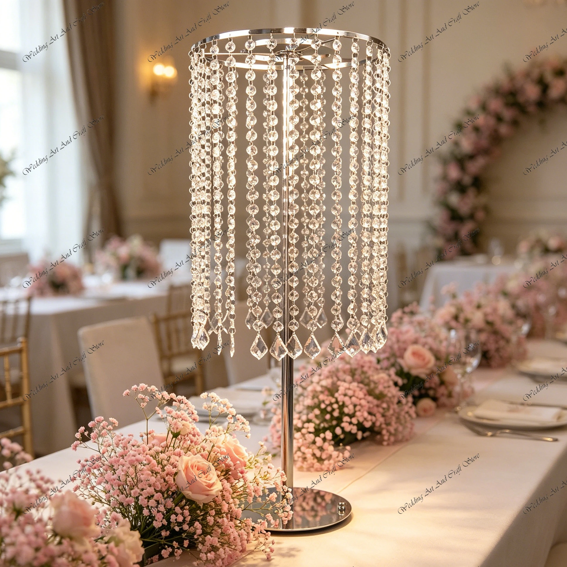 10pcs f30 80-120cm Silver Crystal Beaded Metal Wedding Flower Stand Aisle Decor Table Centerpiece for Party Reception ivy1138
10pcs f30 80-120cm Silver Crystal Beaded Metal Wedding Flower Stand Aisle Decor Table Centerpiece for Party Reception ivy1138