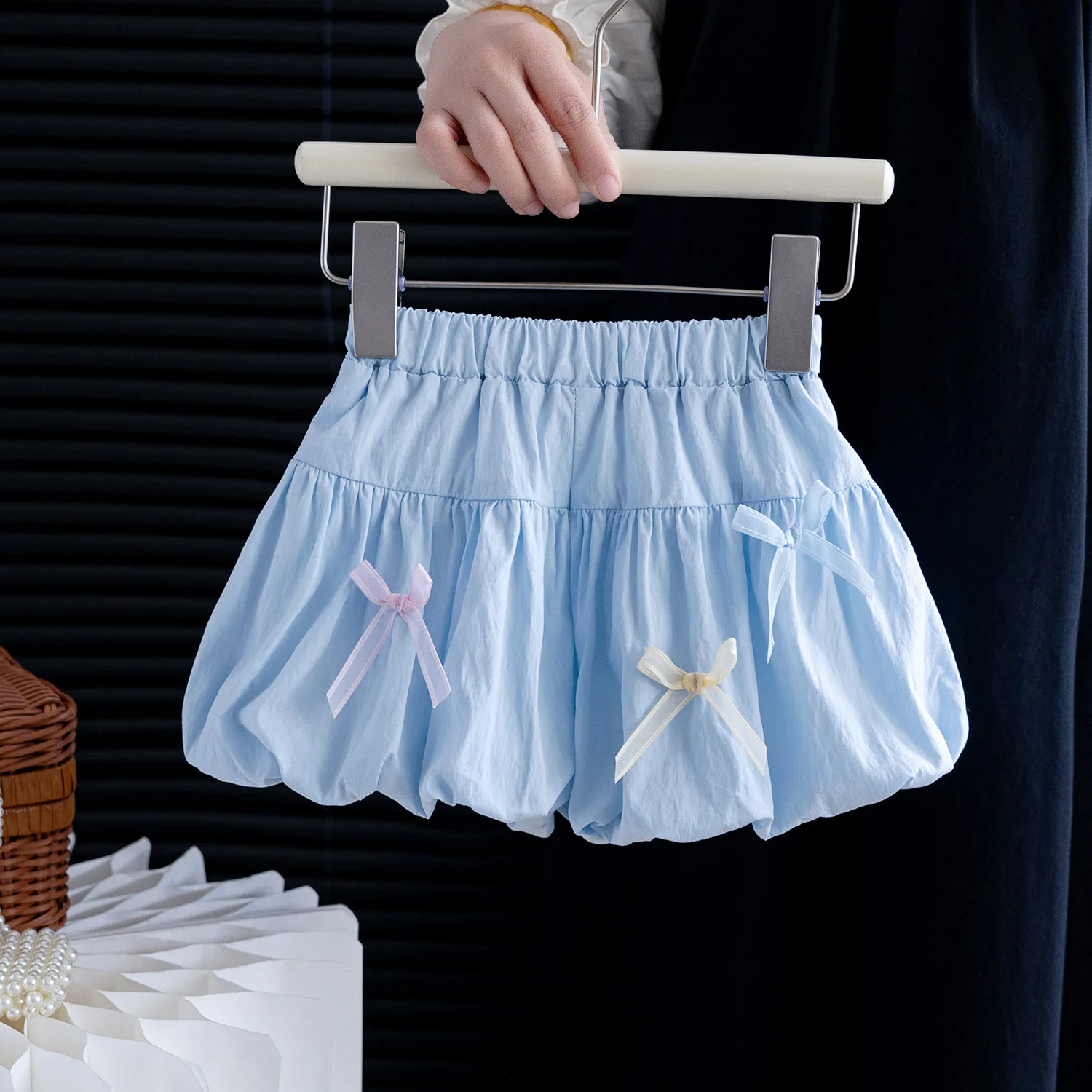 Sweet Baby Girls Flower Bud Shorts Summer Elastic Waist Bow Loose Casual Shorts 2025 Korean Style Girls Short Pants
Sweet Baby Girls Flower Bud Shorts Summer Elastic Waist Bow Loose Casual Shorts 2025 Korean Style Girls Short Pants