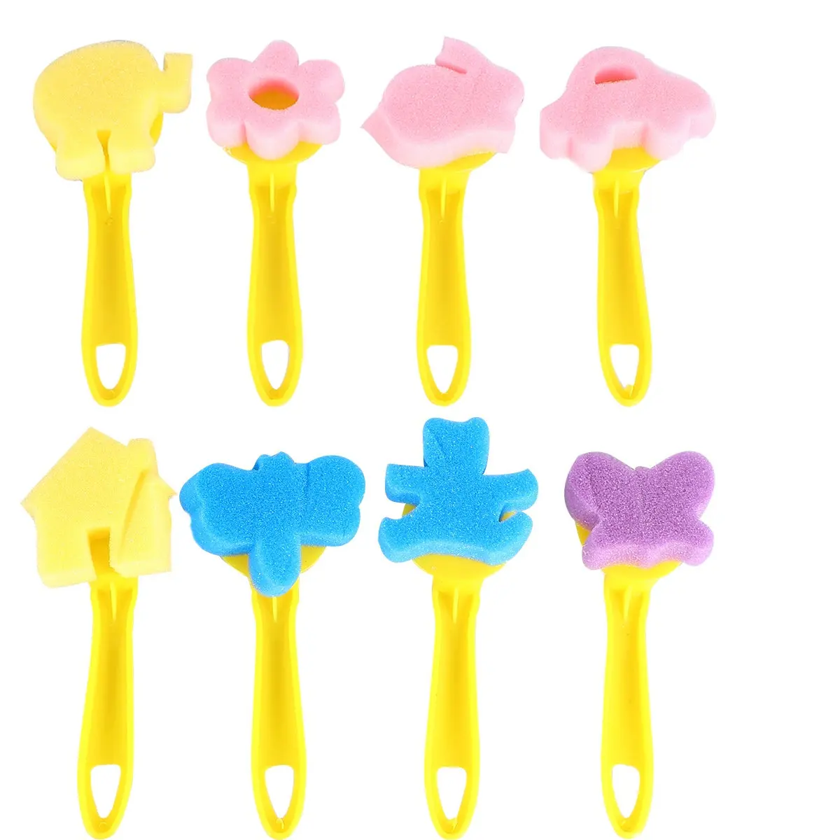 25Pcs Art Painting Sponge Brush Set Kids Safe Smooth Material Creative Graffiti Drawing Craft Kit Stimulates Imagination
25Pcs Art Painting Sponge Brush Set Kids Safe Smooth Material Creative Graffiti Drawing Craft Kit Stimulates Imagination