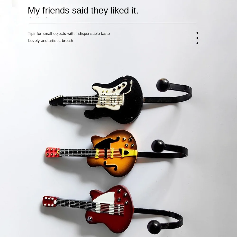 High Qualtiy Wall Mounted Decorative Hooks Guitar Shaped Resin Guitar Heads Hooks Wall Decoration Hook Home
High Qualtiy Wall Mounted Decorative Hooks Guitar Shaped Resin Guitar Heads Hooks Wall Decoration Hook Home
