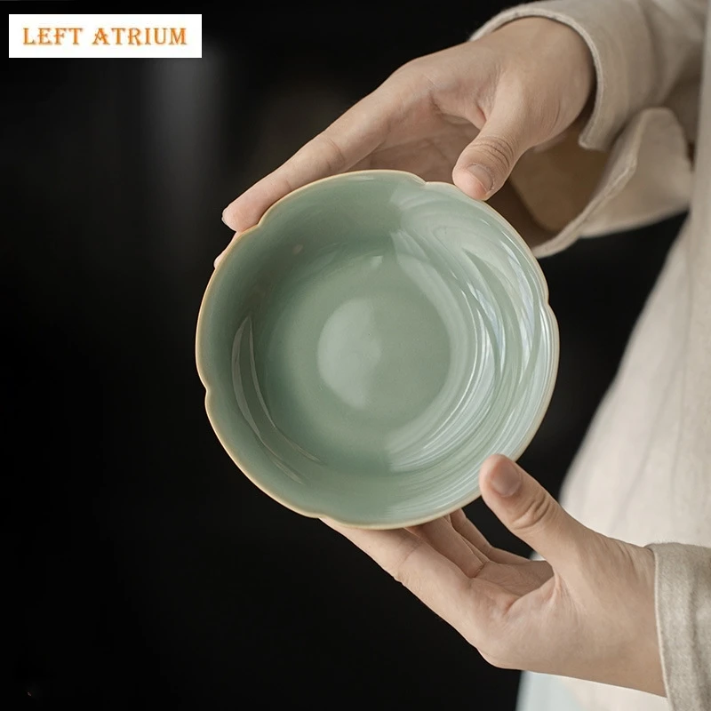 Celadon Flowers Teapot Base Ceramic Teapot Trivets Saucer For Teapot Green Kung Fu Tea Ceremony Chinese Tea Trays Round Base
Celadon Flowers Teapot Base Ceramic Teapot Trivets Saucer For Teapot Green Kung Fu Tea Ceremony Chinese Tea Trays Round Base