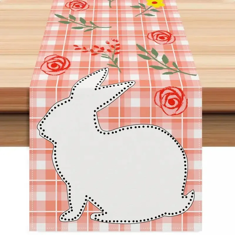 New Linen Happy Easter Table Runner Egg Rabbit Easter Tablecloth Bunny Placemat Dining
New Linen Happy Easter Table Runner Egg Rabbit Easter Tablecloth Bunny Placemat Dining