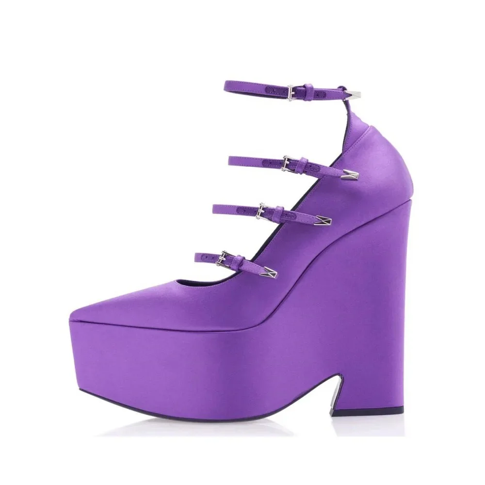 High Quality Women's Shoes, Super High Heels, Party Fashion, Thick Soles, Buckles, Catwalk Clubs, Women's Shoes, Mary Jane
High Quality Women's Shoes, Super High Heels, Party Fashion, Thick Soles, Buckles, Catwalk Clubs, Women's Shoes, Mary Jane