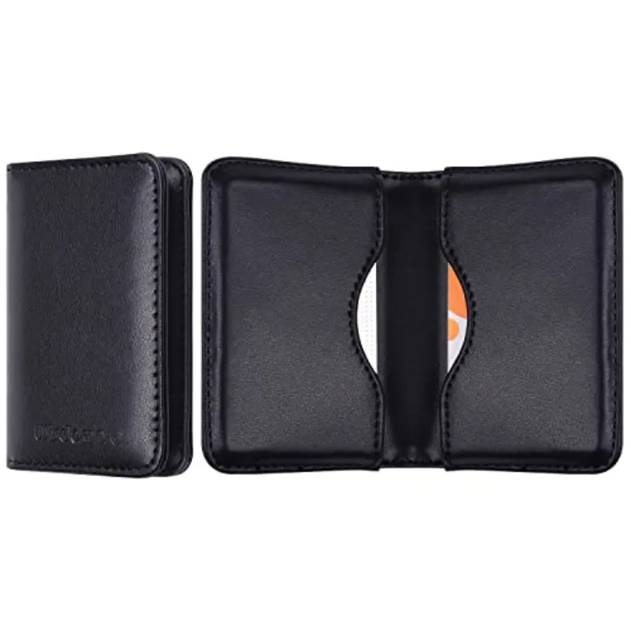 Business Card Holder, 2-Sided PU Leather Folio Name Card Holder Ideal for Business Cards and ID Cards with Magnetic Shut for Me
Business Card Holder, 2-Sided PU Leather Folio Name Card Holder Ideal for Business Cards and ID Cards with Magnetic Shut for Me