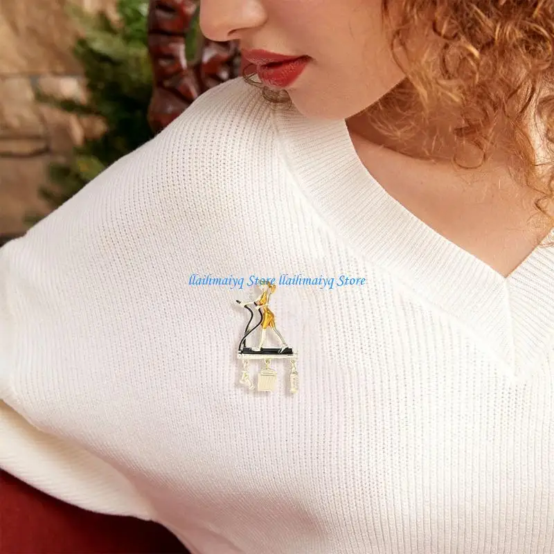 573B Stylish Athletic Woman Brooch Corsage Trendy Drop Oil Design Casual Wear Jewelry Clothes Accessories
573B Stylish Athletic Woman Brooch Corsage Trendy Drop Oil Design Casual Wear Jewelry Clothes Accessories