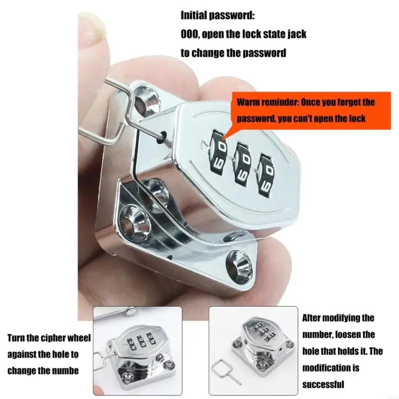 Stylish Without Key Combination Lock Easy Installion Accessory for Cabinet Door with Twist Knob Hasp Latches Designs
Stylish Without Key Combination Lock Easy Installion Accessory for Cabinet Door with Twist Knob Hasp Latches Designs