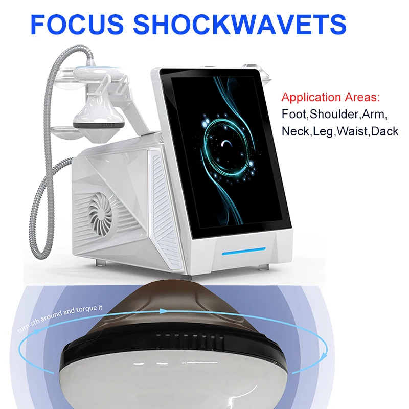 Portable Focused Shockwave Machine Pain Relief Vibration Massage High Pulse Physiotherapy Machine for Back Waist Body
Portable Focused Shockwave Machine Pain Relief Vibration Massage High Pulse Physiotherapy Machine for Back Waist Body