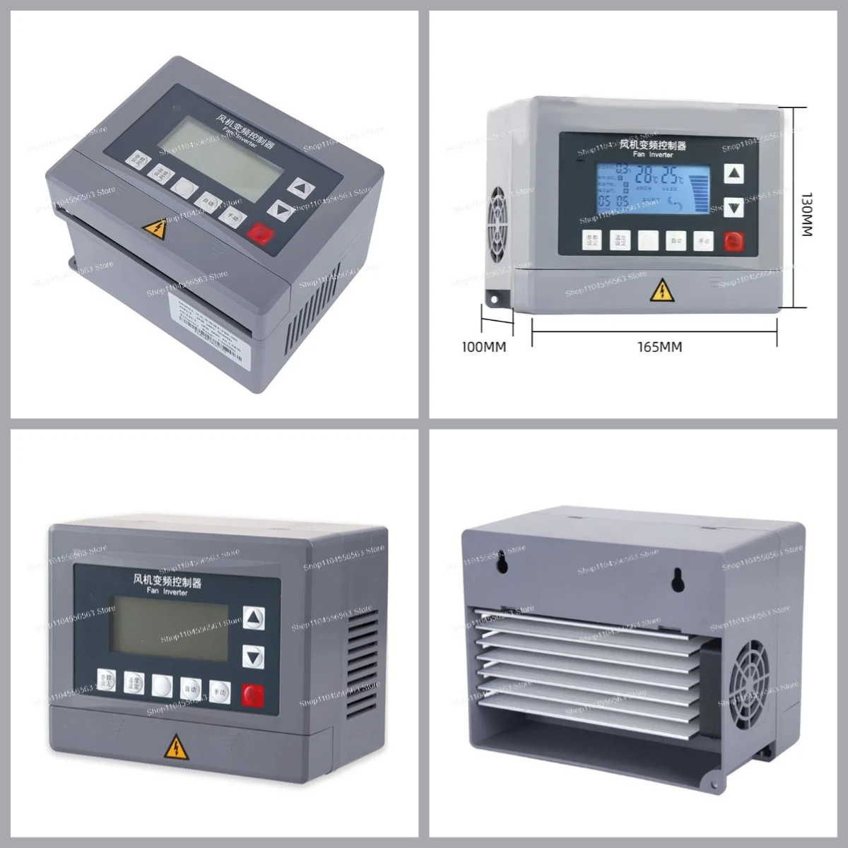 Three-phase 380V 1.5KW negative pressure fan inverter, breeding temperature control timing governor
Three-phase 380V 1.5KW negative pressure fan inverter, breeding temperature control timing governor
