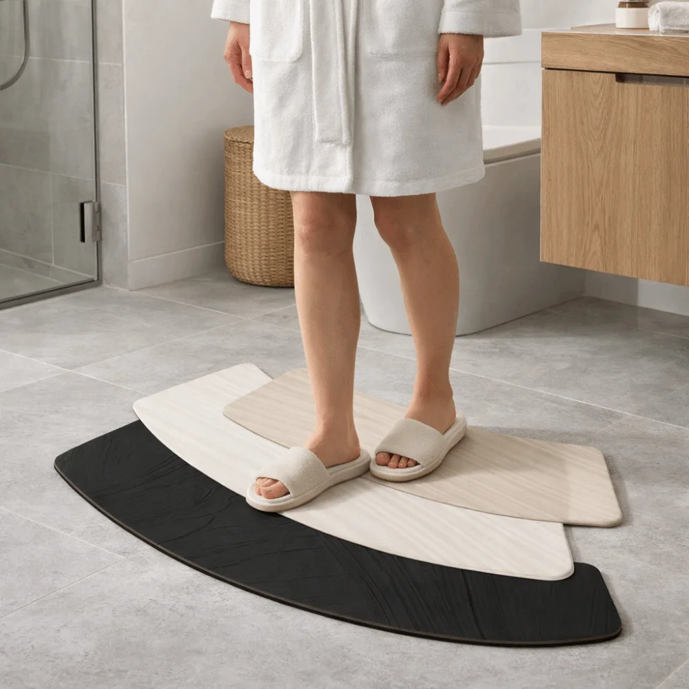 Practical Diatom Mud Painting Pigments Bath Mat Non-slip Wear-resistant Floor Mat Soft Quick-Drying Bathroom Carpet Entryway
Practical Diatom Mud Painting Pigments Bath Mat Non-slip Wear-resistant Floor Mat Soft Quick-Drying Bathroom Carpet Entryway
