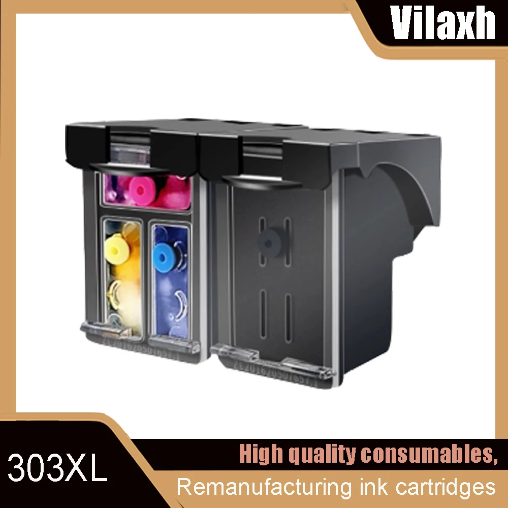 303 303XL Compatible Ink Cartridge for HP303 Replacement For HP Envy Photo 6232 6552 6255 6258 7120 7130 7132 7134 7155 Printer
303 303XL Compatible Ink Cartridge for HP303 Replacement For HP Envy Photo 6232 6552 6255 6258 7120 7130 7132 7134 7155 Printer