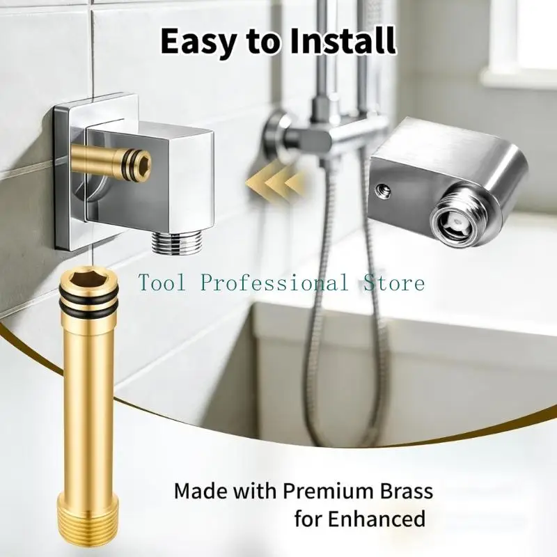 57QF Metal Shower Elbow Adapters Replacement with Sealing Tape & Screws K-98350 for Easy Installation & Reliable Performances
57QF Metal Shower Elbow Adapters Replacement with Sealing Tape & Screws K-98350 for Easy Installation & Reliable Performances