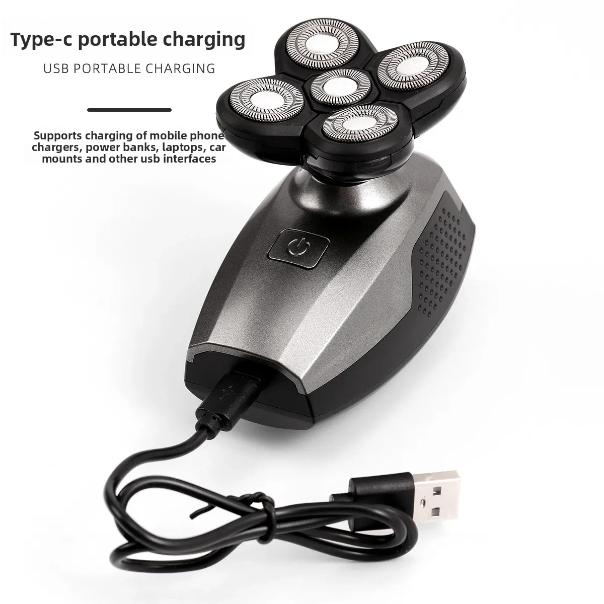 2025Digital Display 5-in-1 Electric Razor 5-head Razor USB Charging Full Body Washing Bald Head Machine
2025Digital Display 5-in-1 Electric Razor 5-head Razor USB Charging Full Body Washing Bald Head Machine