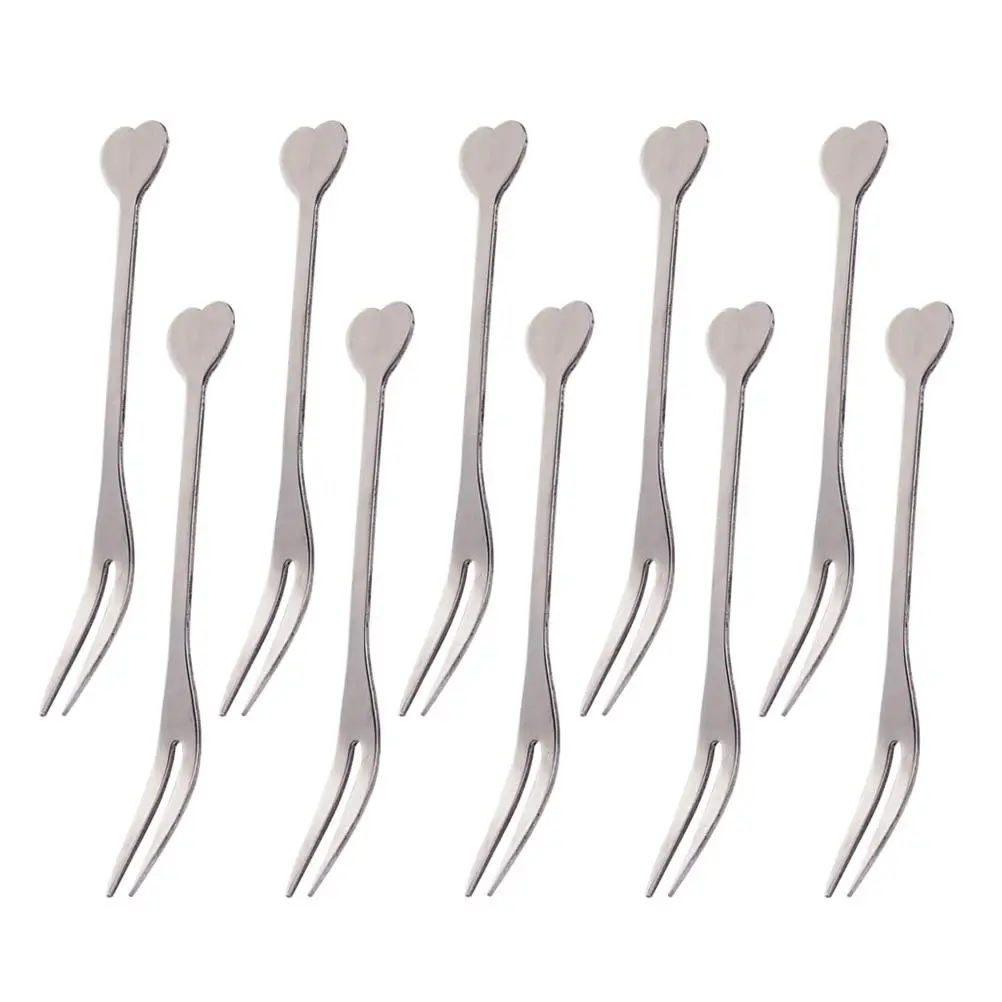 10 Pcs Stainless Steel Fruit Forks Reusable Party Picks for Fruits Desserts Home Bar Cafe Hotel Safe Family Stylish
10 Pcs Stainless Steel Fruit Forks Reusable Party Picks for Fruits Desserts Home Bar Cafe Hotel Safe Family Stylish