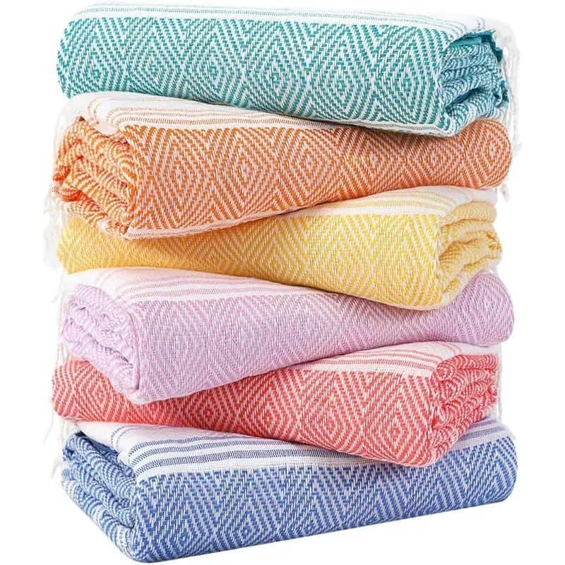 Hot Products.6 Packs Oversized Cotton Turkish Beach Towels Set Bulk 74"x38" Extra Large Sand Free Quick Dry Clearance Swim Bath
Hot Products.6 Packs Oversized Cotton Turkish Beach Towels Set Bulk 74"x38" Extra Large Sand Free Quick Dry Clearance Swim Bath