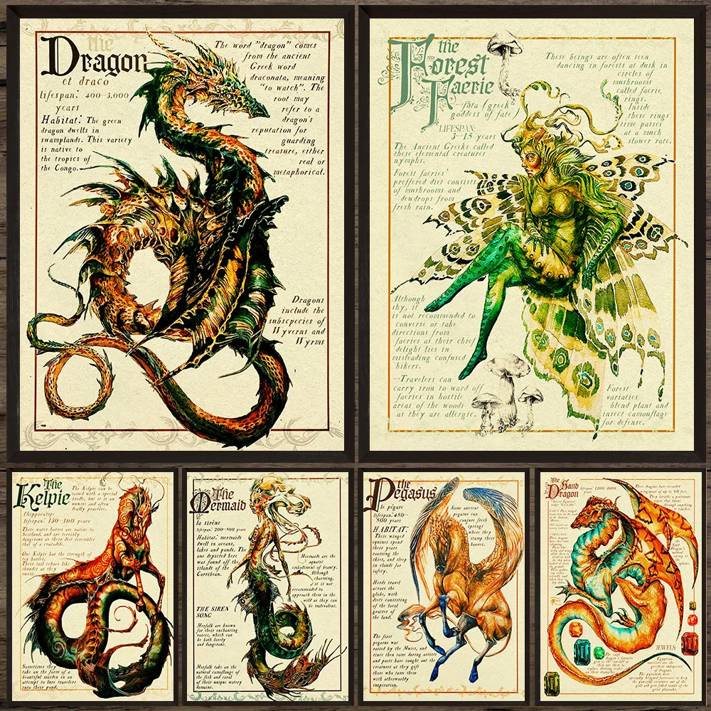 Deep Sea Siren And Mermaid Note Vintage Wall Art Canvas Painting Centaur Field And Forest Faerie Field Note Poster Print Decor
Deep Sea Siren And Mermaid Note Vintage Wall Art Canvas Painting Centaur Field And Forest Faerie Field Note Poster Print Decor