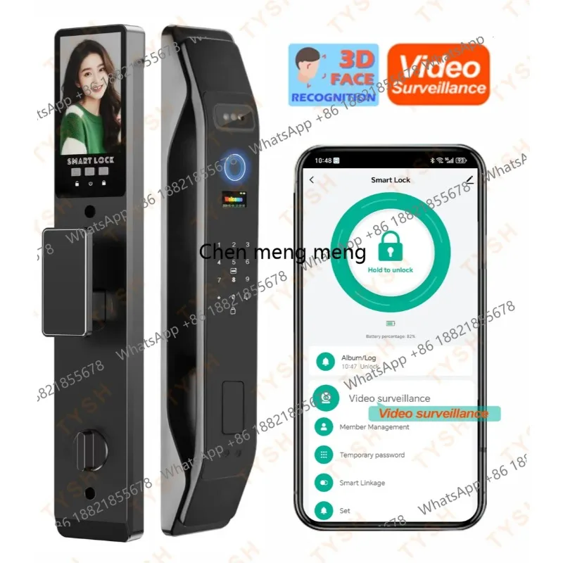 Tuya App Electronic Digital Locks Wifi 3d Face Recognition Biometric Fingerprint Smart Door Lock With 9 Languages
Tuya App Electronic Digital Locks Wifi 3d Face Recognition Biometric Fingerprint Smart Door Lock With 9 Languages