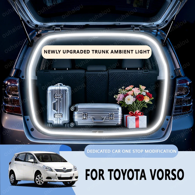 For Toyota VORSO trunk light modification light Atmosphere lights White warm white Rear Trunk LED Light Bar
For Toyota VORSO trunk light modification light Atmosphere lights White warm white Rear Trunk LED Light Bar