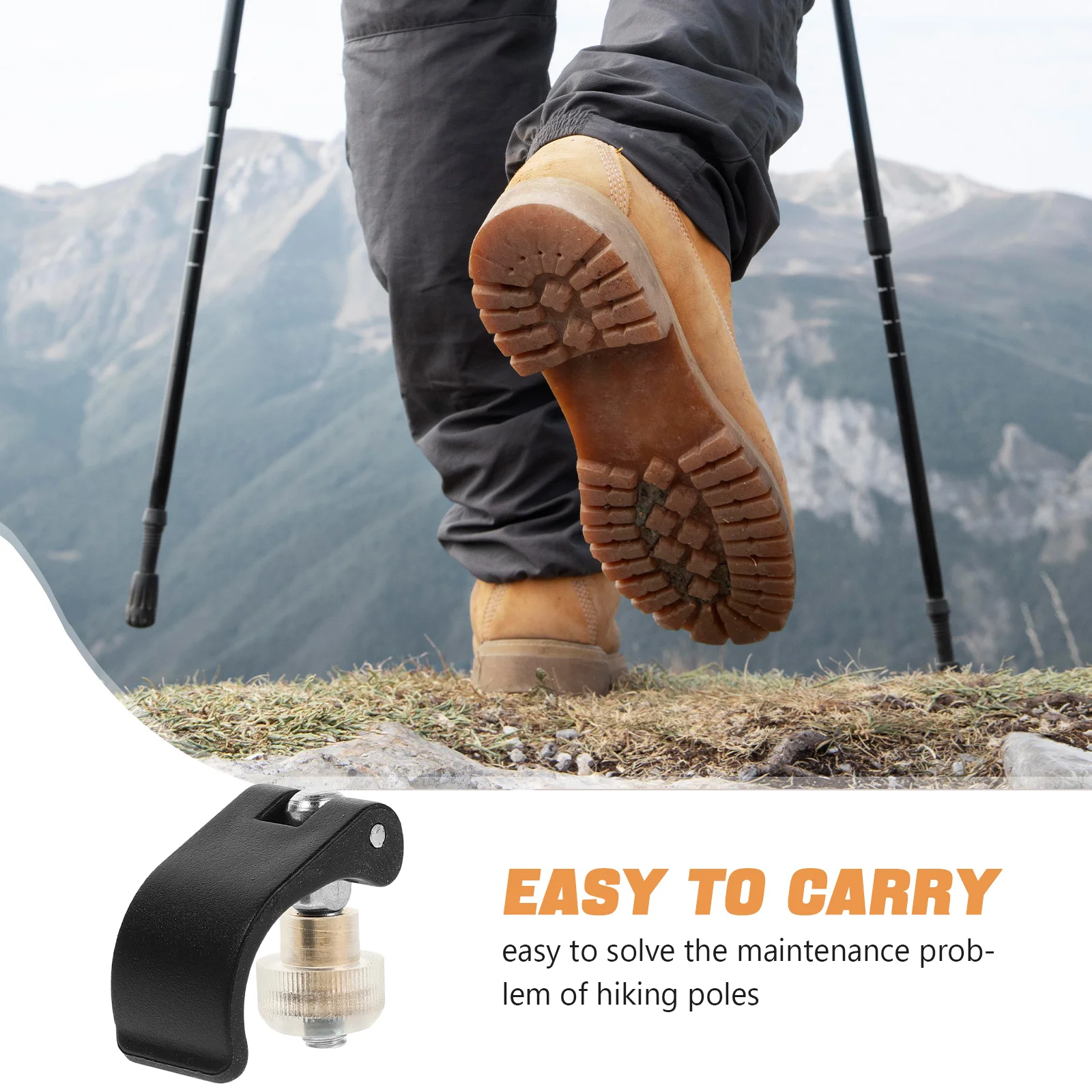 2PCS walking Cane External Fastener Clip nuts Cane Walking Stick Lock Nuts Universal Hiking Pole Outer Lock Handle Nuts
2PCS walking Cane External Fastener Clip nuts Cane Walking Stick Lock Nuts Universal Hiking Pole Outer Lock Handle Nuts