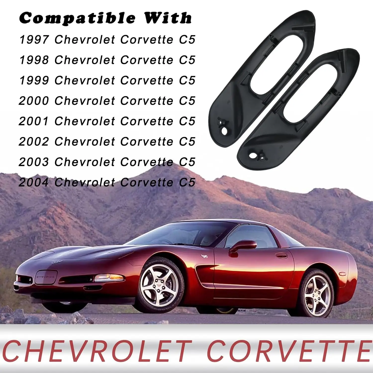 Power Seat Switch Panel Bezel for Chevy Corvette C5 1997-2004 Driver Passenger Side Interior Trim Replace 12455426 12455427
Power Seat Switch Panel Bezel for Chevy Corvette C5 1997-2004 Driver Passenger Side Interior Trim Replace 12455426 12455427