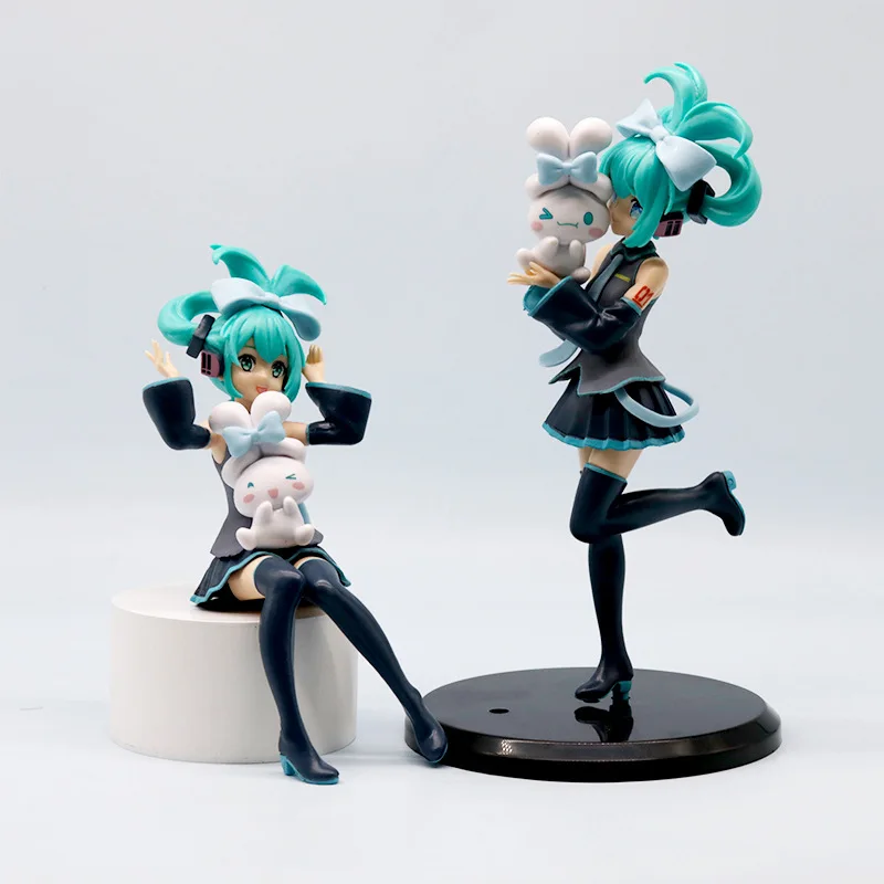 Genuine Sega Hatsune Miku 18cm Pvc Action Figure Collectible Cinnamoroll Model Garage Desk Decorative Kawaii Kids Birthday Gift
Genuine Sega Hatsune Miku 18cm Pvc Action Figure Collectible Cinnamoroll Model Garage Desk Decorative Kawaii Kids Birthday Gift