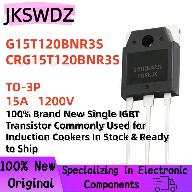 5/10/20PCS G15T120BNR3S CRG15T120BNR3S TO-247 15A 1200V 100% New High Power IGBT Fast Shipping In Stock
5/10/20PCS G15T120BNR3S CRG15T120BNR3S TO-247 15A 1200V 100% New High Power IGBT Fast Shipping In Stock