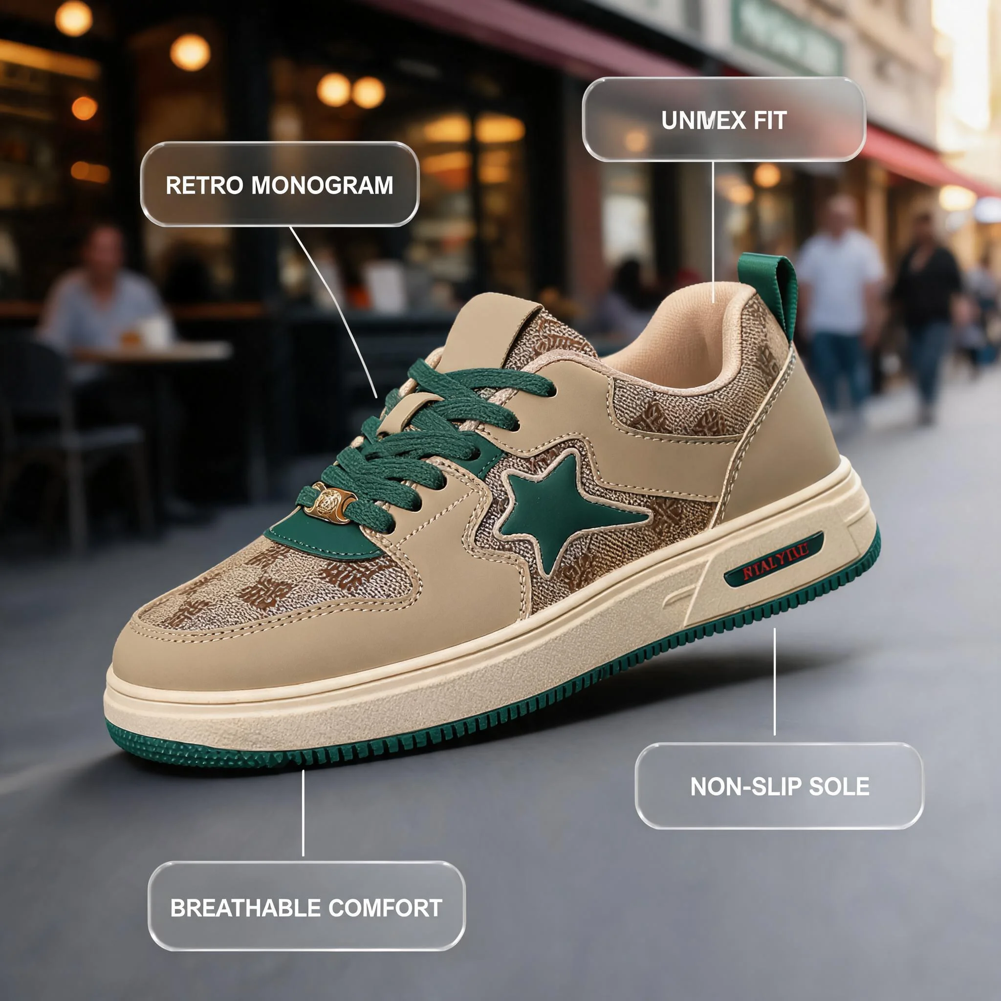 Classic Vintage Sneakers Men Fashion Casual Men's Skateboard Shoes Street Retro Platform Sneakers Unisex Women's Sports Shoes
Classic Vintage Sneakers Men Fashion Casual Men's Skateboard Shoes Street Retro Platform Sneakers Unisex Women's Sports Shoes