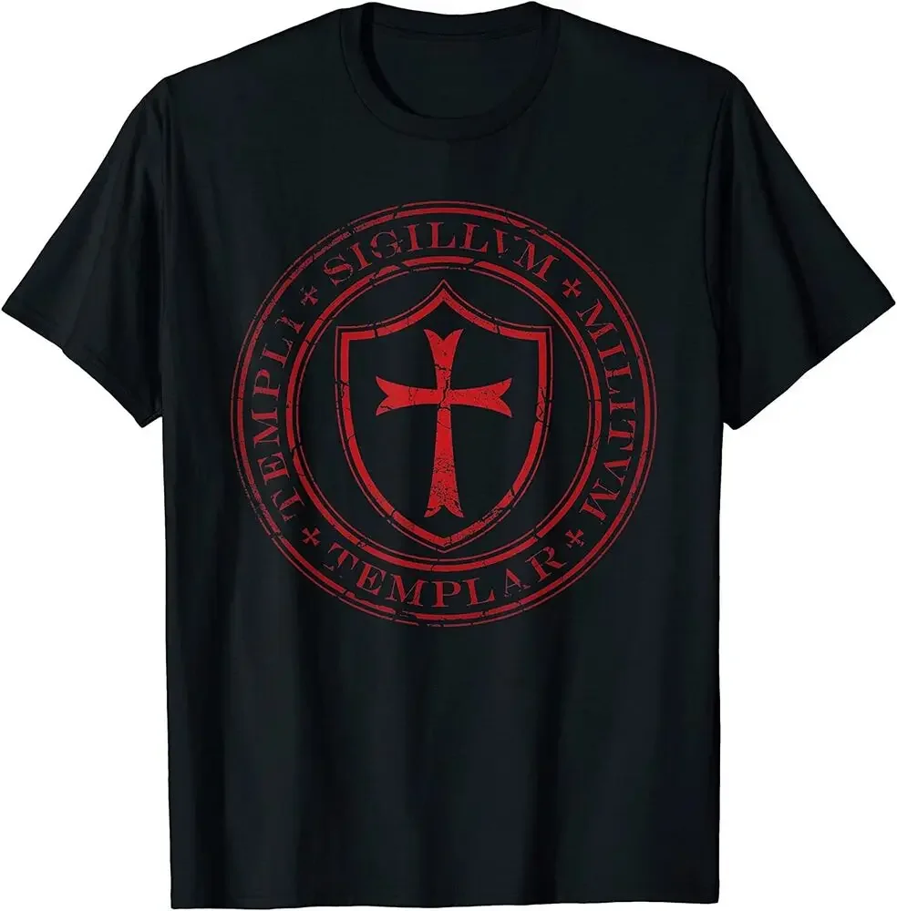 Distressed Crusader Seal Knights Templar Cross T-Shirt.100% Cotton O-Neck Summer Short Sleeve Casual Mens T-shirt Size S-3XL
Distressed Crusader Seal Knights Templar Cross T-Shirt.100% Cotton O-Neck Summer Short Sleeve Casual Mens T-shirt Size S-3XL