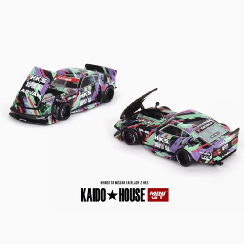 MINIGT&Kaido House 1/64 Fairlady Z Alloy Car Model Static Collection Decorated Holiday Gifts Toys
MINIGT&Kaido House 1/64 Fairlady Z Alloy Car Model Static Collection Decorated Holiday Gifts Toys