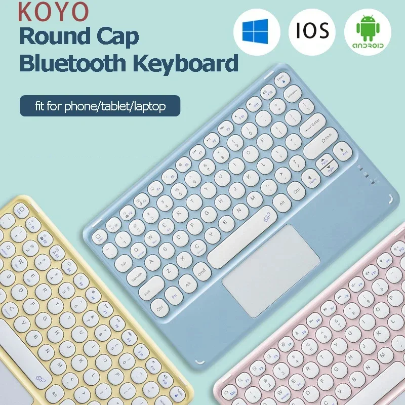 Russian/Hebrew/Spanish/Portuguese/Korean Mini Bluetooth-compatible Rechargeable Wireless Touchable Keyboard For Android IOS Win
Russian/Hebrew/Spanish/Portuguese/Korean Mini Bluetooth-compatible Rechargeable Wireless Touchable Keyboard For Android IOS Win