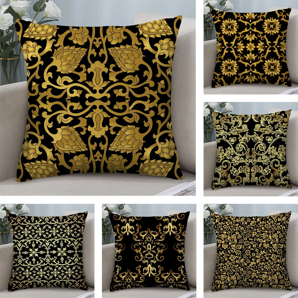 Gold European Style Retro Pillow Case Short Plush Pillow Covers Sofa Decorative Gift Home Double-sided Printing Cushion Cover
Gold European Style Retro Pillow Case Short Plush Pillow Covers Sofa Decorative Gift Home Double-sided Printing Cushion Cover
