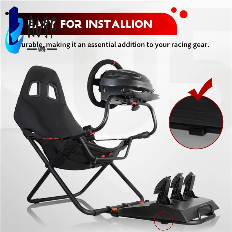 A09F-Racing Pedal Mount For Fanatec, For Fanatec DD Pro Three Pedal Enhanced Stability And Durability
A09F-Racing Pedal Mount For Fanatec, For Fanatec DD Pro Three Pedal Enhanced Stability And Durability