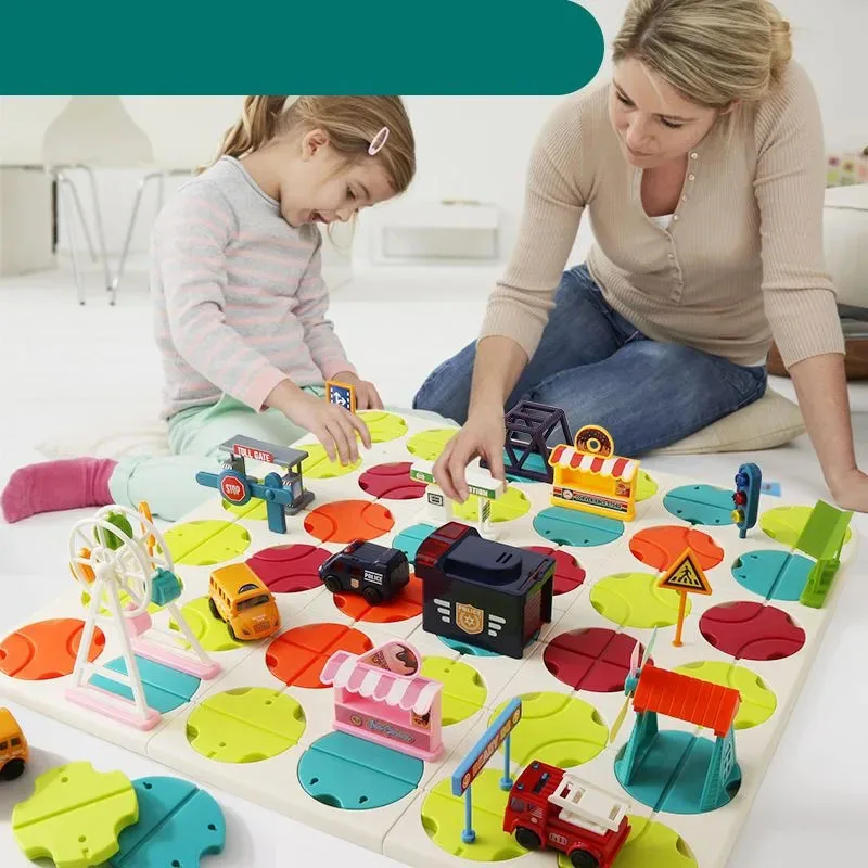 Kids Toys Car Board Game Montessori Maze Race Track Game DIY Assembled Rail Kits Educational Puzzle Car Gifts Toys For Boys
Kids Toys Car Board Game Montessori Maze Race Track Game DIY Assembled Rail Kits Educational Puzzle Car Gifts Toys For Boys