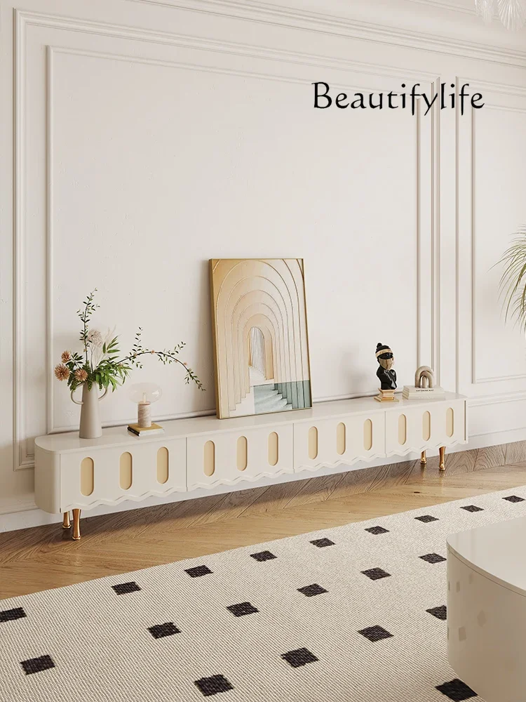 furniture TV Cabinet French Modern Minimalist Living Room Home Solid Wood Floor TV Stand Tea Table Combination
furniture TV Cabinet French Modern Minimalist Living Room Home Solid Wood Floor TV Stand Tea Table Combination