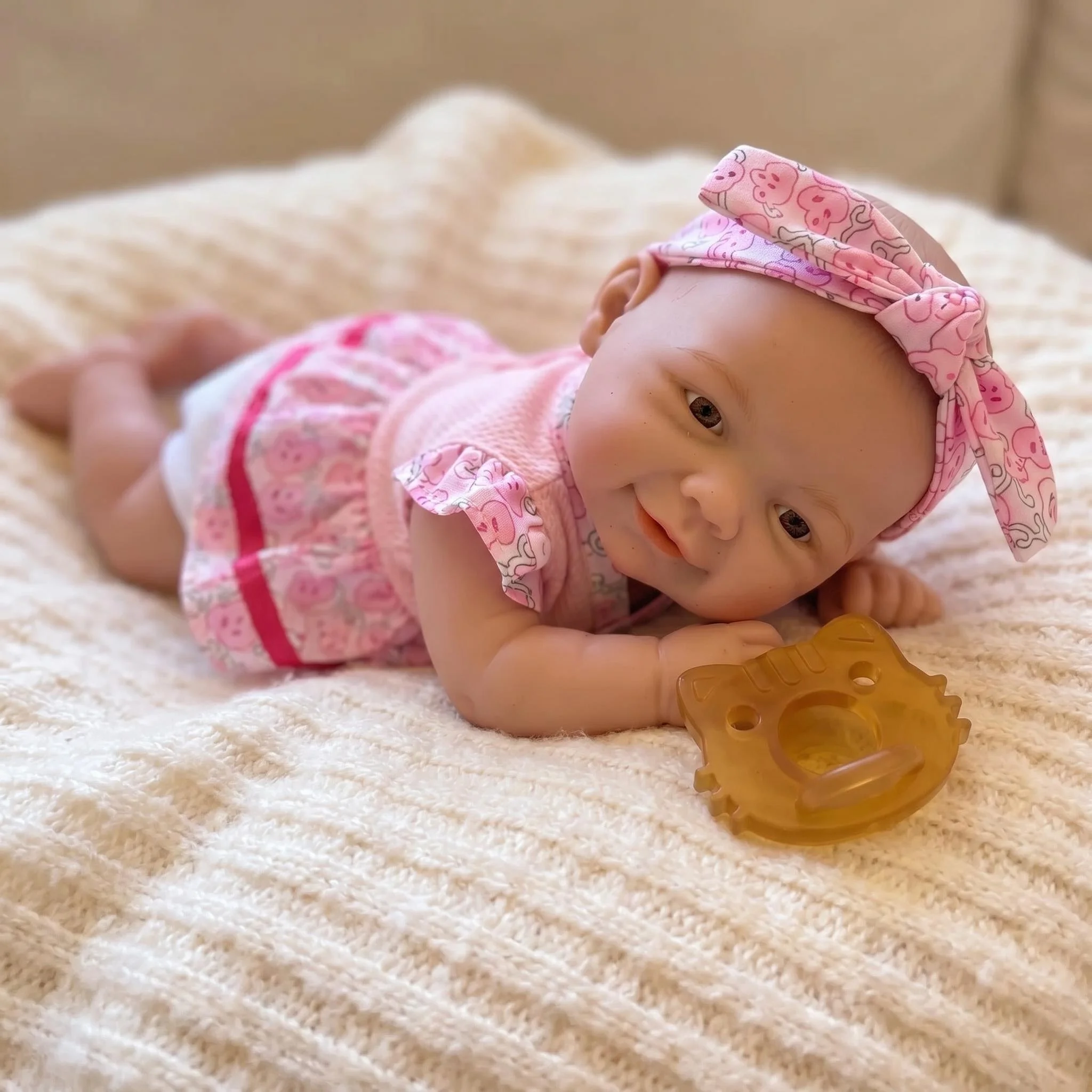 NPK 8inch Reborn Vivienne Solid Silcone Squishy Elastic Super Soft Platitum Silicone Hand Painted 3D Skin Doll
NPK 8inch Reborn Vivienne Solid Silcone Squishy Elastic Super Soft Platitum Silicone Hand Painted 3D Skin Doll