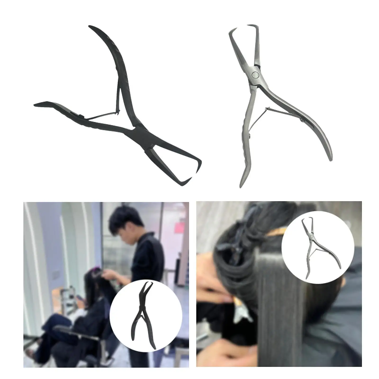 Hair Styling Plier Sealing Clamp Pliers Tool ,Styling Tool for Removal Micro Rings ,Beads Opener Salon,
Hair Styling Plier Sealing Clamp Pliers Tool ,Styling Tool for Removal Micro Rings ,Beads Opener Salon,