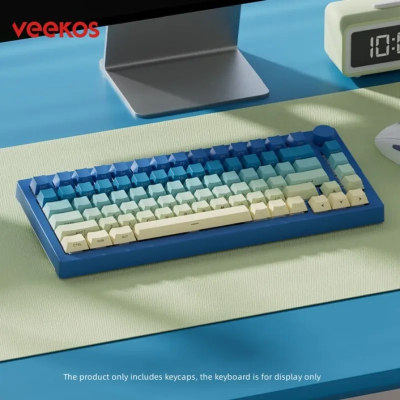 Veekos Iris Gradient SP Shine-Through Keycap Set 136-Key Cherry Profile PBT Double Shot Keycapsfor MX Custom Mechanical Keyboard
Veekos Iris Gradient SP Shine-Through Keycap Set 136-Key Cherry Profile PBT Double Shot Keycapsfor MX Custom Mechanical Keyboard