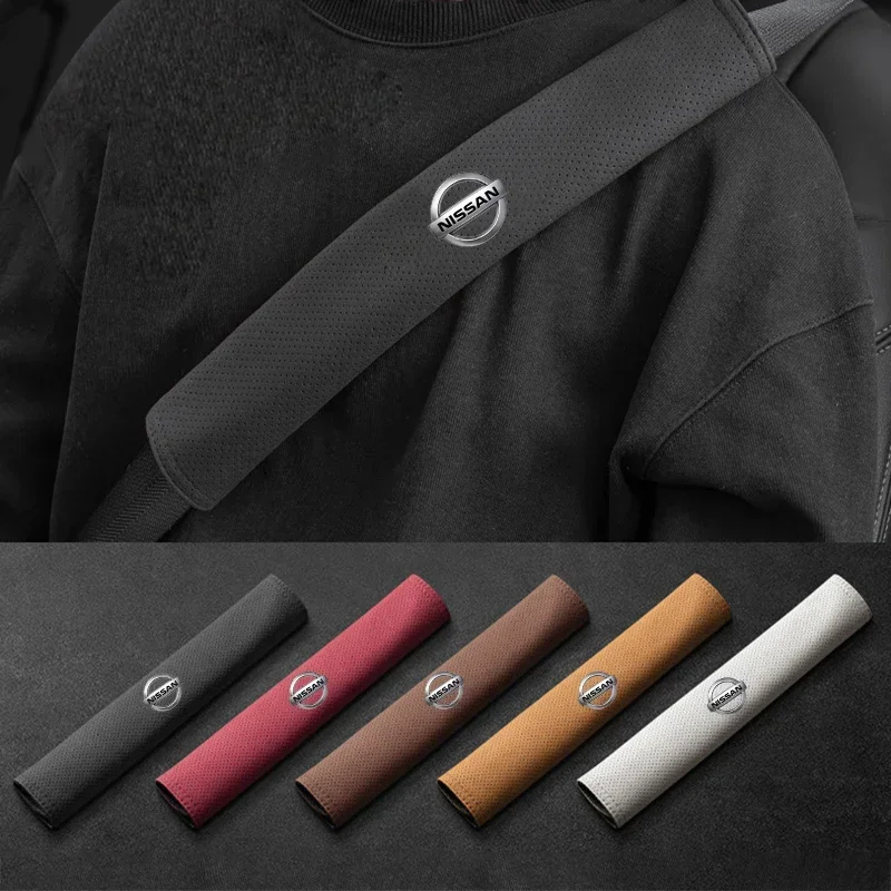 2pcs Car Styling Safety Belt Shoulder Pads Covers for Nissan Navara Juke Qashqai X-Trail T32 Kicks Micra Sentra Patrol Maxima
2pcs Car Styling Safety Belt Shoulder Pads Covers for Nissan Navara Juke Qashqai X-Trail T32 Kicks Micra Sentra Patrol Maxima