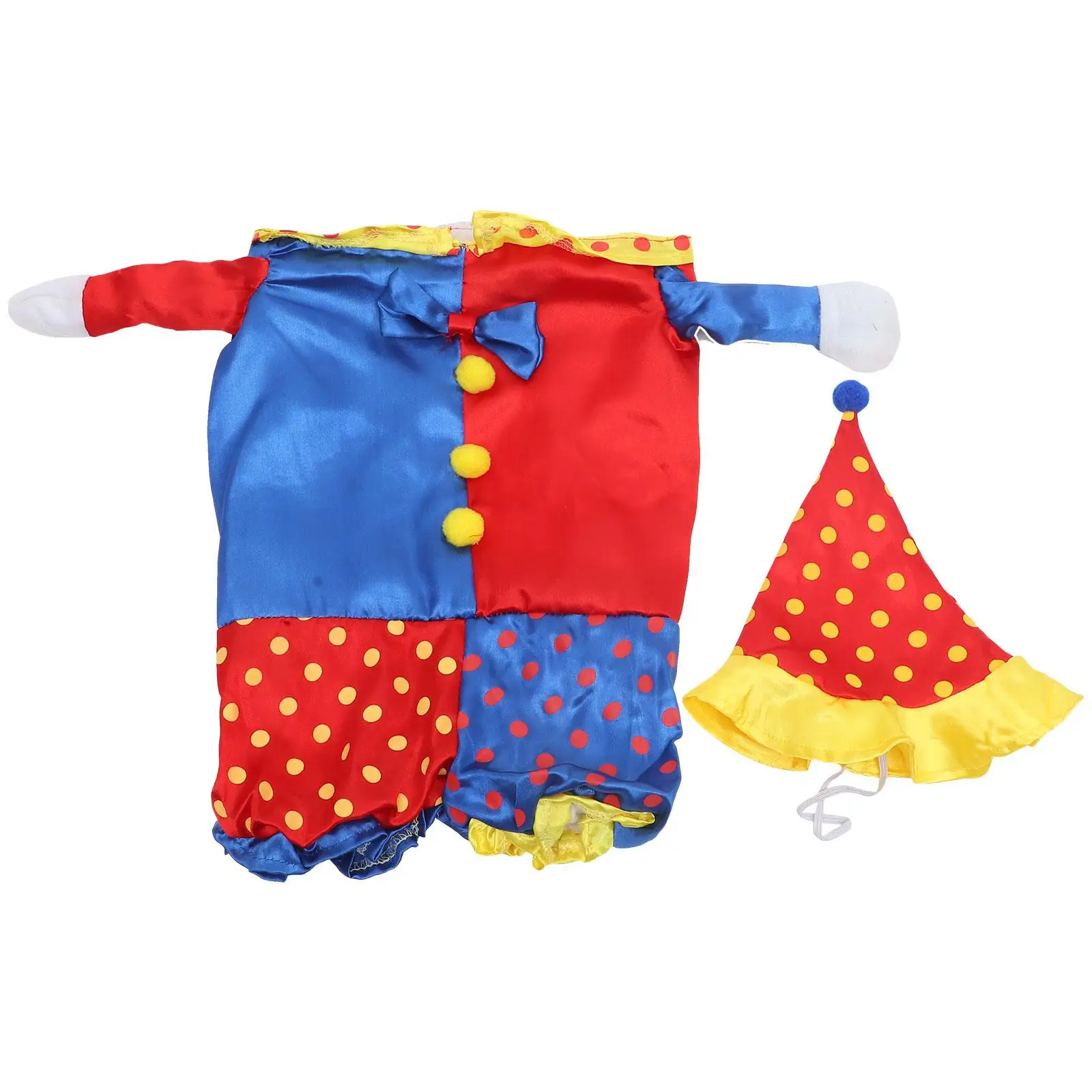 Dog Clothes Warm Comfortable Clown Style Coat Autumn Winter Spring Pet Apparel Transforming Costume Holiday Halloween New Year
Dog Clothes Warm Comfortable Clown Style Coat Autumn Winter Spring Pet Apparel Transforming Costume Holiday Halloween New Year